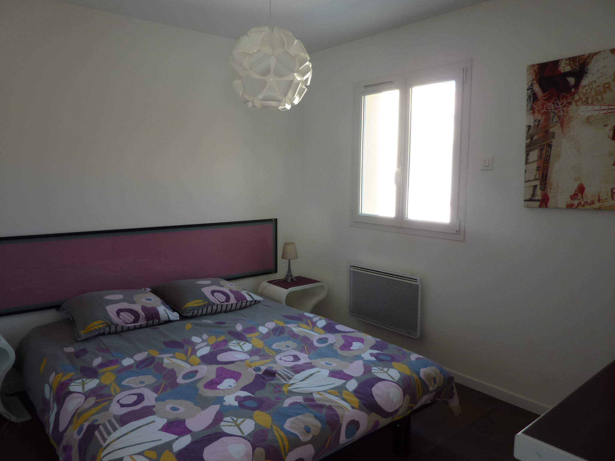 Main bedroom at Gîte Aquarius
